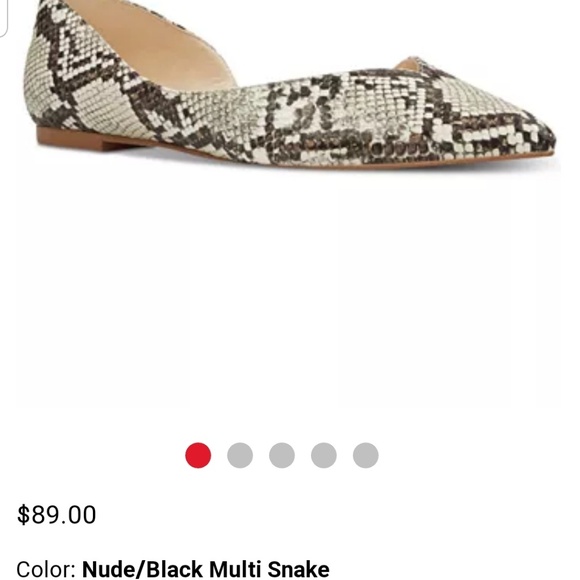 Snakeskin Flats - Picture 5 of 5